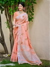 Feeling By Bunawat Linen Sarees Wholesale Market In Surat With Price
